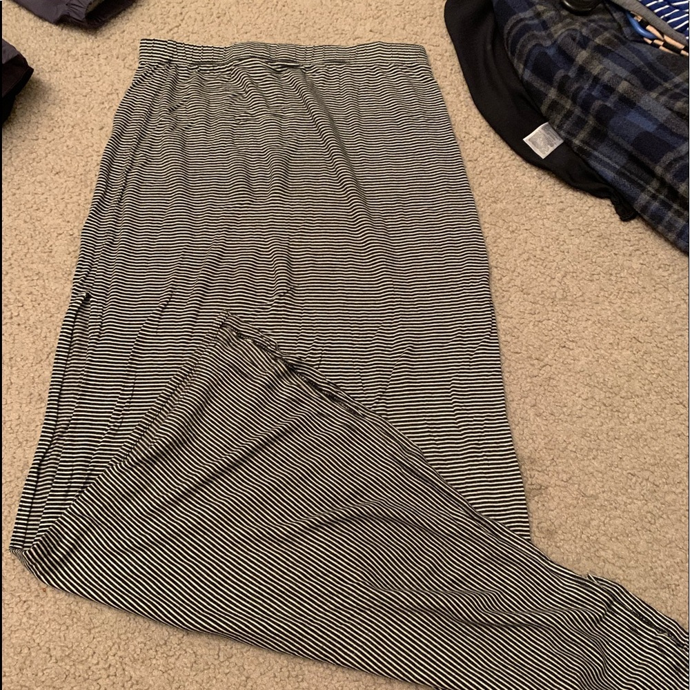 Maxi skirt from garage!